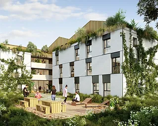 Becity Nord and UXCO Group lay the foundation stone for a new 195-unit student residence in Villeneuve-d’Ascq.