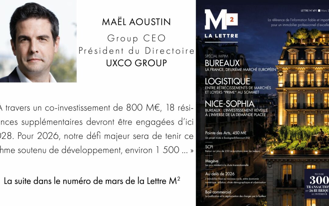 Comment UXCO Group appréhende-t-il l&rsquo;année 2026 ?